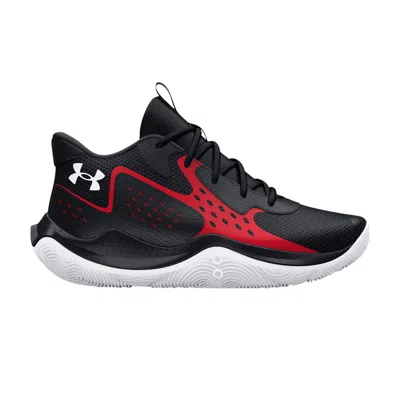 Pre-owned Under Armour Jet '23 Gs 'black Red' | Kid's Size 4.5
