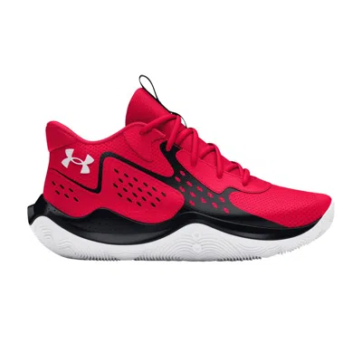 Pre-owned Under Armour Jet '23 Gs 'red Black' | Kid's Size 6