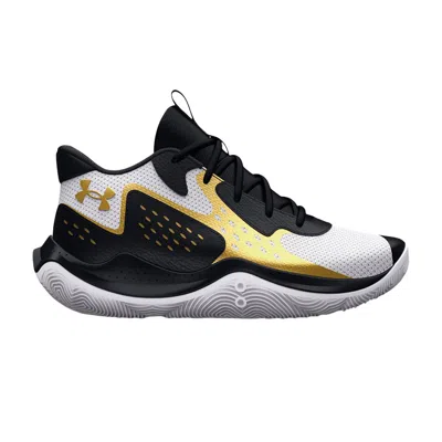 Pre-owned Under Armour Jet '23 Gs 'white Black Gold' | Kid's Size 7