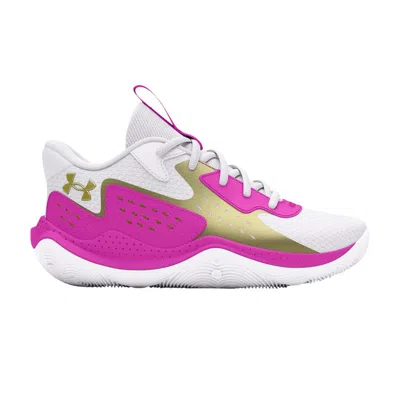 Pre-owned Under Armour Jet '23 Ps 'vivid Magenta Metallic Gold' | Pink | Kid's Size 2