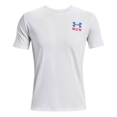 Under Armour Keep Run Graphic T-shirt 'white'