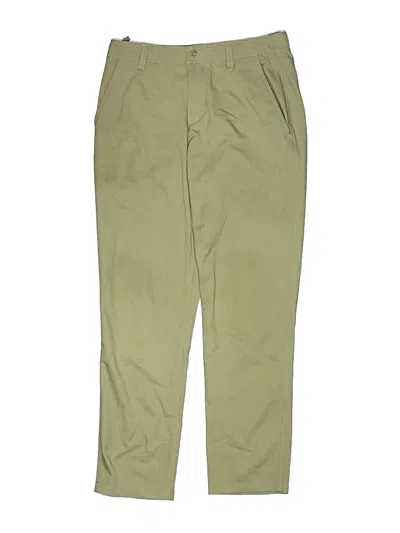 Pre-owned Under Armour Kids' Khaki Pant In Green