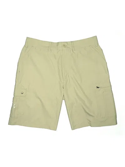 Pre-owned Under Armour Khaki Shorts In Brown