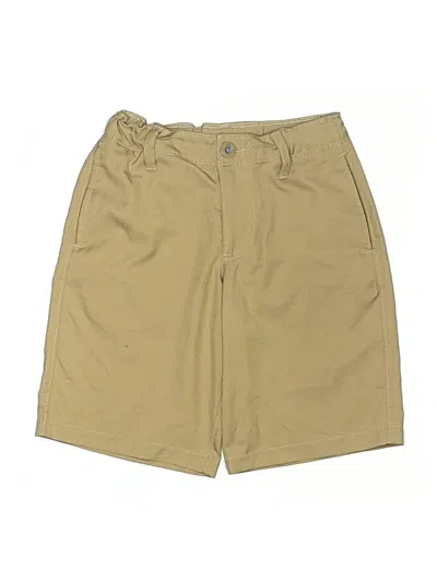 Pre-owned Under Armour Kids' Khaki Shorts In Tan