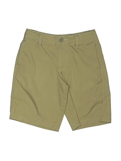 Pre-owned Under Armour Kids' Khaki Shorts In Tan