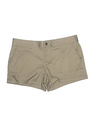 Pre-owned Under Armour Khaki Shorts In Tan