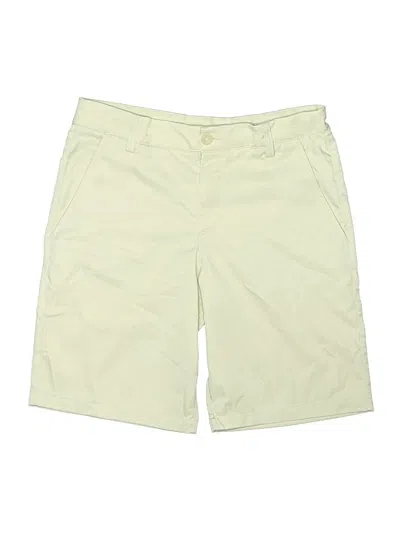 Pre-owned Under Armour Kids' Khaki Shorts In Yellow