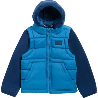Under Armour Kids' 2fer Hooded Padded Jacket In Blue