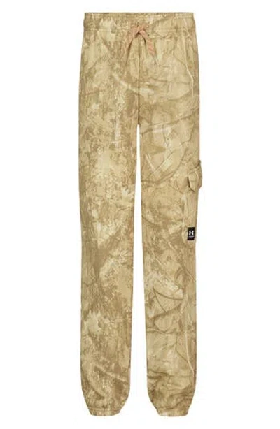 Under Armour Kids' Aop Cargo Joggers In Brown