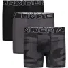 Under Armour Kids' Assorted 3-pack Ua Performance Tech™ Boxer Briefs In Multi