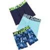 Under Armour Kids' Assorted 3-pack Ua Performance Tech™ Boxer Briefs In Multi
