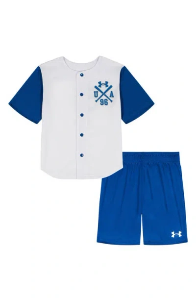Under Armour Babies'  Kids' Baseball Jersey & Shorts Set In Multi