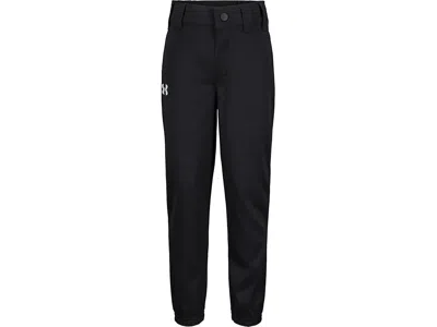 Under Armour Kids Baseball Pants (little Kids/big Kids) Boy's Casual Pants Black : 7 Big Kid, Polyes