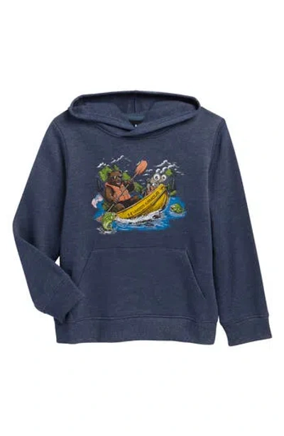 Under Armour Kids' Bear Kayak Fleece Hoodie In Blue