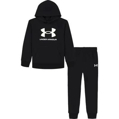 UNDER ARMOUR UNDER ARMOUR KIDS' BIG LOGO HOODIE & JOGGERS SET