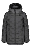 Under Armour Big Boys Bonded Quilt Puffer Jacket In Gray