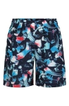 UNDER ARMOUR KIDS' BOOST PERFORMANCE ATHLETIC SHORTS