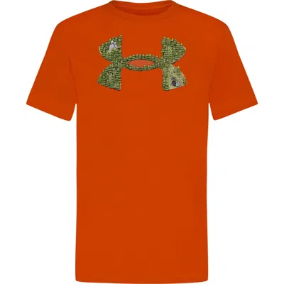 Under Armour Kids' Camp Logo Graphic T-shirt In Green