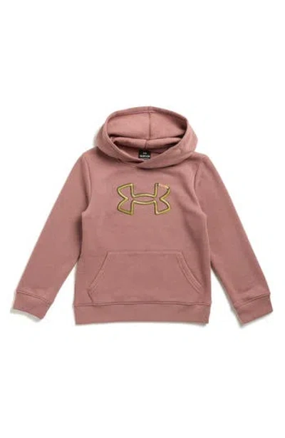 Under Armour Kids' Carabiner Hoodie In Pink