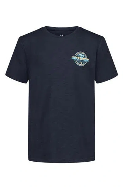Under Armour Kids' Coastal Graphic T-shirt In Blue