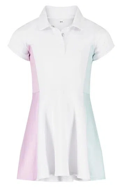 Under Armour Kids' Colorblock Polo Dress In Multi