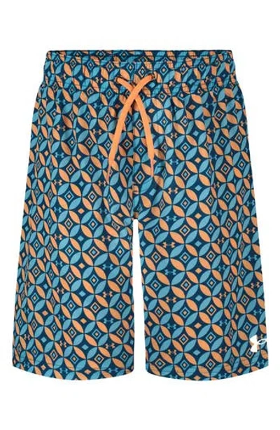 Under Armour Kids' Compression Volley Swim Trunks In Multi