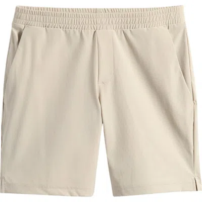 Under Armour Kids' Drive Pull-on Golf Shorts In Khaki Base//halo Grey