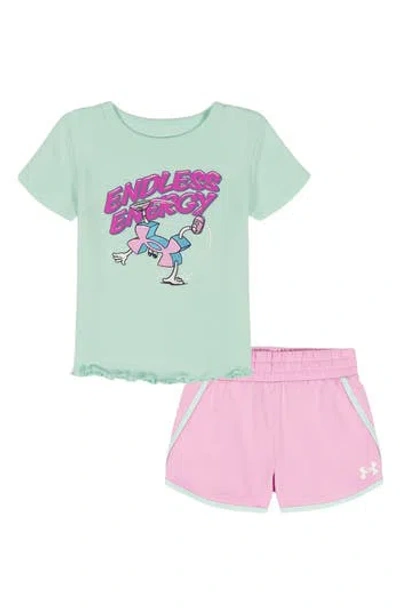 Under Armour Kids' Endless Energy Graphic T-shirt & Shorts Set In Multi