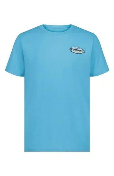 Under Armour Kids' Fish Shack Graphic T-shirt In Blue
