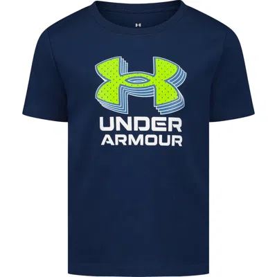 Under Armour Kids' Graphic Performance T-shirt In Blue