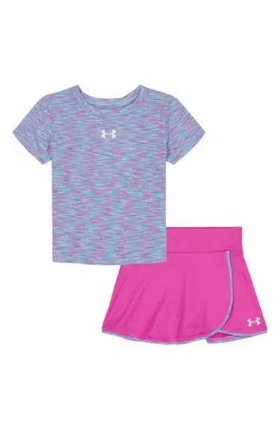 Under Armour Kids' Graphic T-shirt & Skort Set In Multi