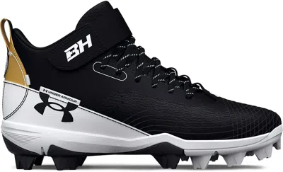 Under Armour Kids Harper 7 Mid Athletic Shoes In Black
