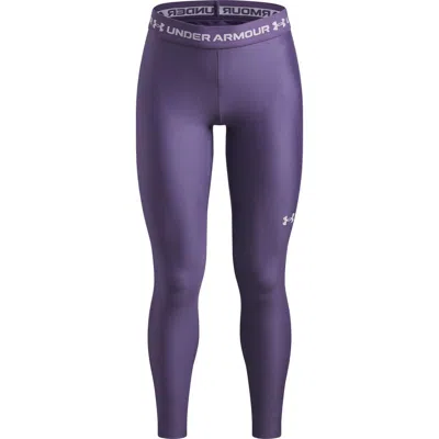 Under Armour Kids' Heatgear® Leggings In Purple