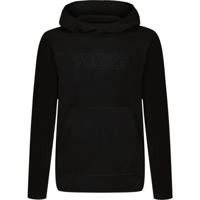 Under Armour Kids' Hundo Graphic Hoodie In Black