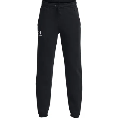 Under Armour Boys Big Kids Icon Fleece Jogger Pants In Black