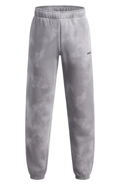Under Armour Kids' Icon Fleece Washed Joggers In Gray