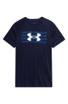 Under Armour Kids' Logo T-shirt In Blue