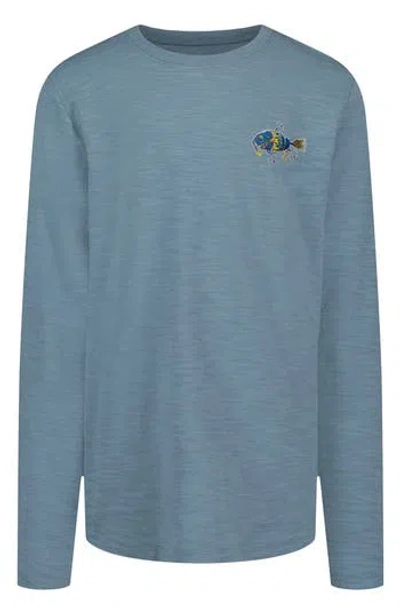 Under Armour Kids' Lured In Long Sleeve T-shirt In Brown