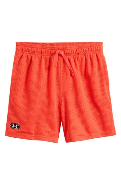 Under Armour Kids' Mesh Shorts In Fire
