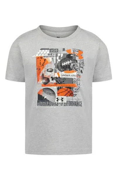 Under Armour Kids' Multi Sport Graphic T-shirt In Gray