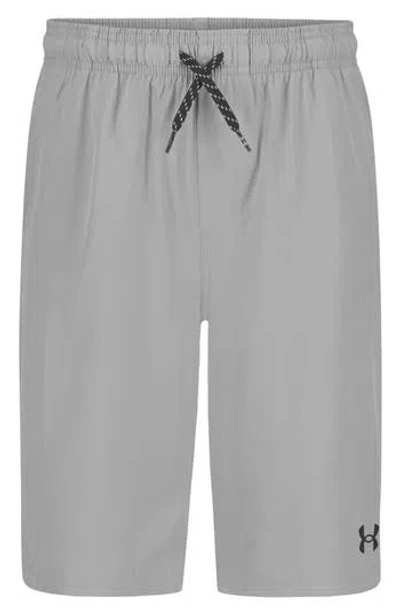 Under Armour Kids' Od Stretch Shorts In Gray