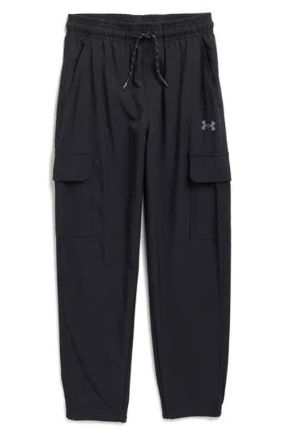 Under Armour Kids' Ripstop Cargo Joggers In Blue