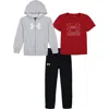 Under Armour Kids' Rival 3-piece Full-zip & Joggers Set (little Kid)<br /> In Mod Gray