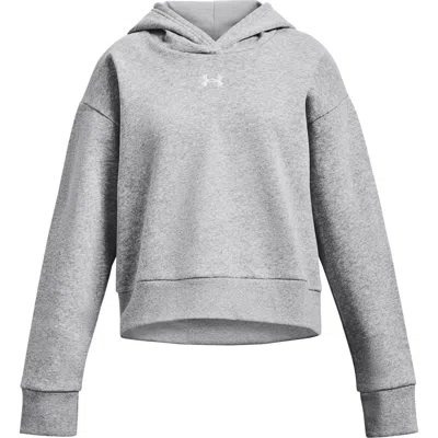 Under Armour Kids' Rival Fleece Hoodie In Green