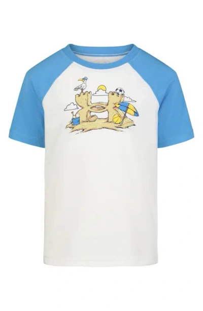 Under Armour Kids' Sand Castle Performance Graphic T-shirt In White