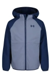 Under Armour Kids' Sim Softshell Water Resistant Jacket In Blue