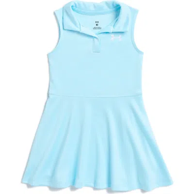 Under Armour Kids' Sleeveless Polo Dress In Stream