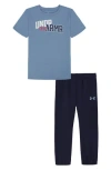 Under Armour Kids' T-shirt & Joggers Set In Gray