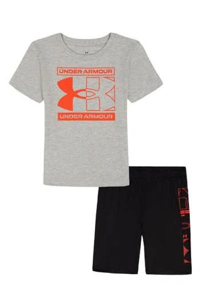 Under Armour Kids' Tech Decon Graphic T-shirt & Shorts Set In Multi