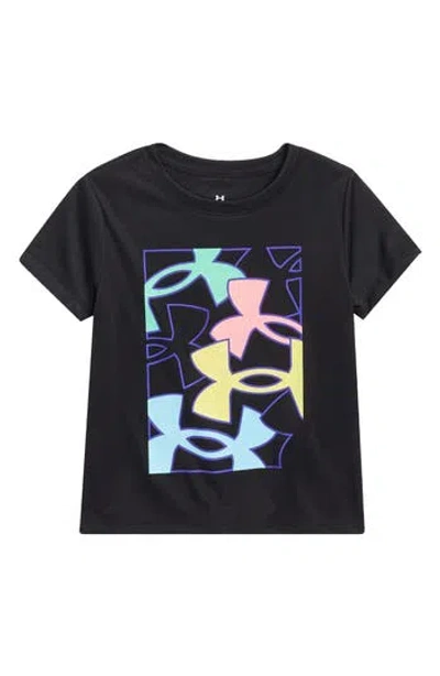 Under Armour Kids' Tech Logo Graphic T-shirt In Black